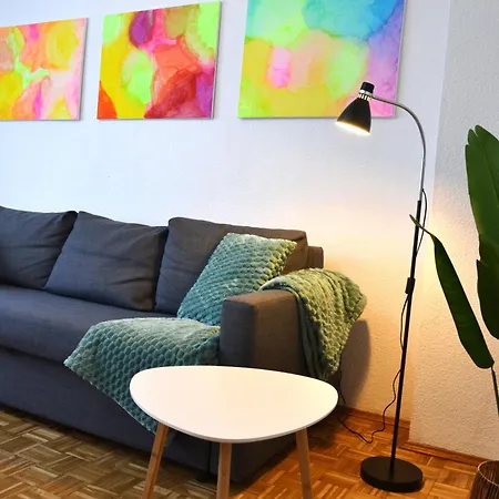 아파트 Art - Helles Mit Balkon & Netflix